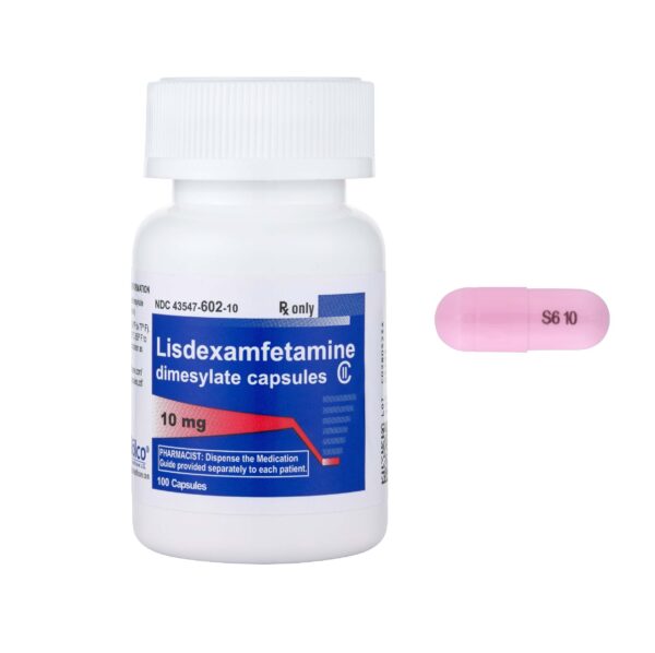 Lisdexamfetamine 10mg Capsules x 1Pack